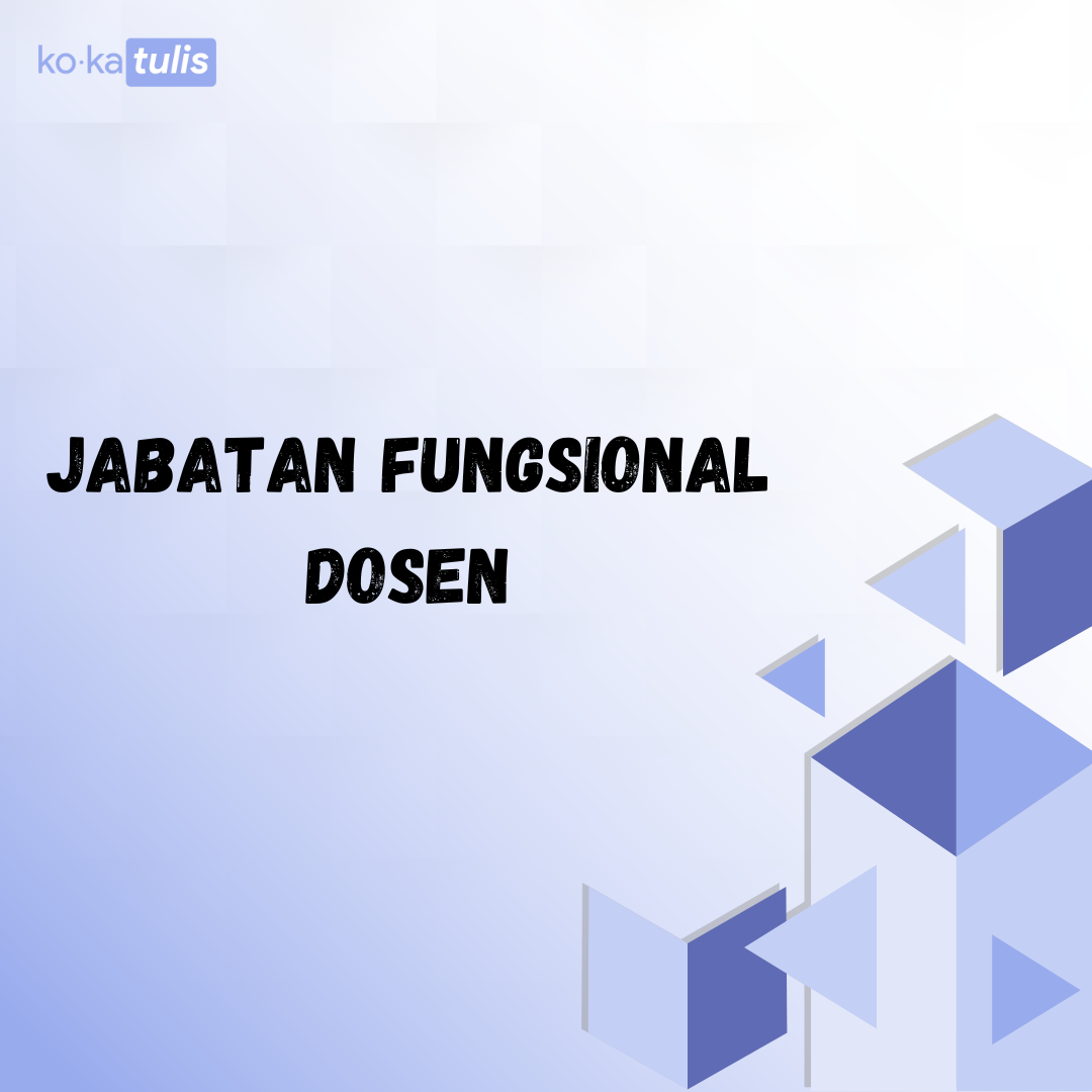 Jabatan Fungsional Dosen